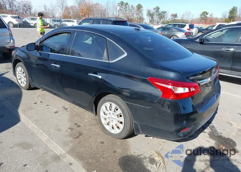 2016 Nissan Sentra Sv из США, поврежденный, VIN 3N1AB7AP4GL668032